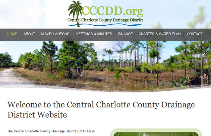 Screenshot of the CCCDD.Org Website